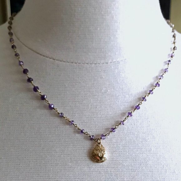 Stella & Dot Jewelry - Stella & Dot La Folie Necklace - Purple